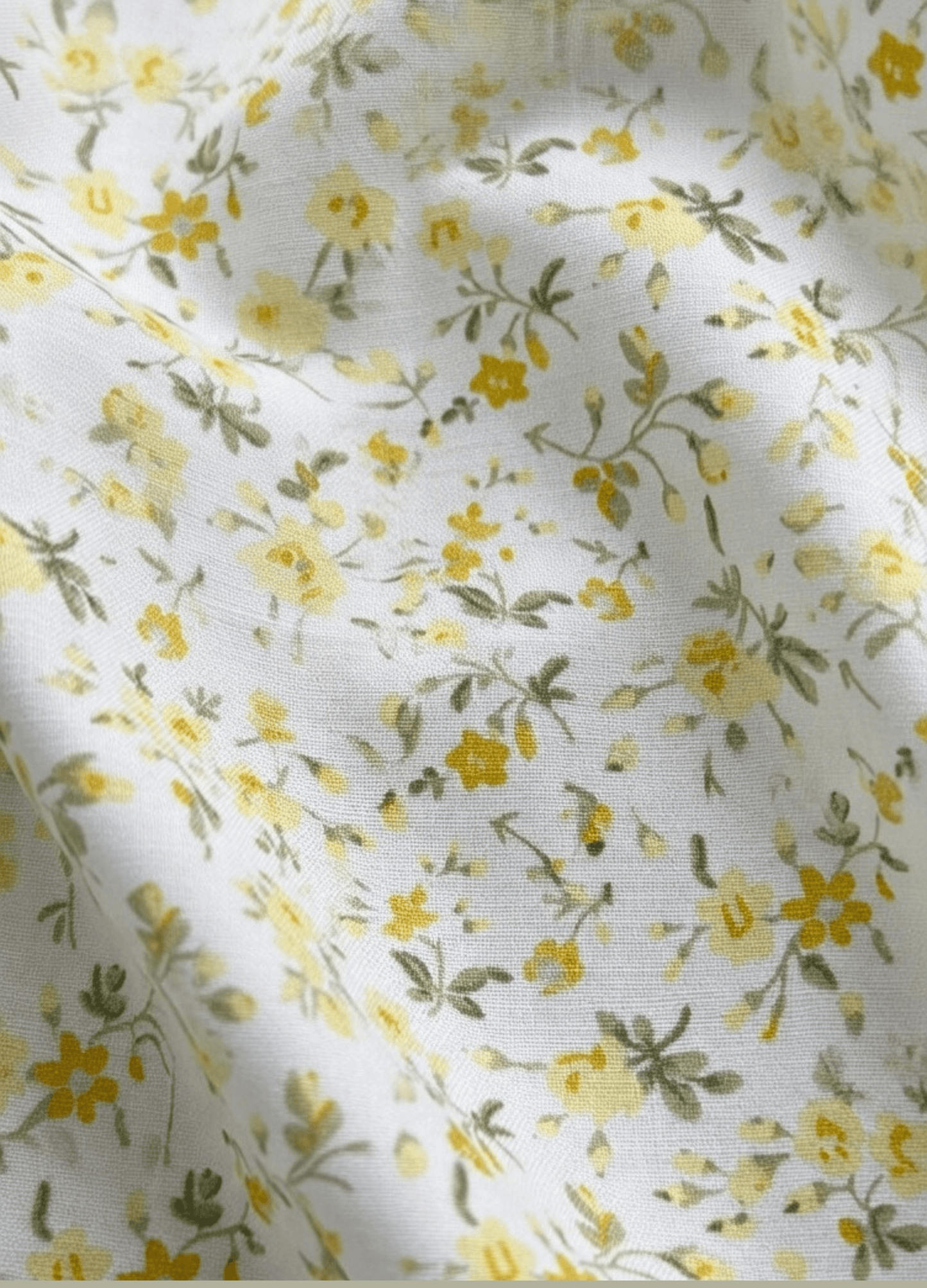 Floral Puff Sleeve Smocked Waist Mini Dress – Vintage Summer Cottage Dress