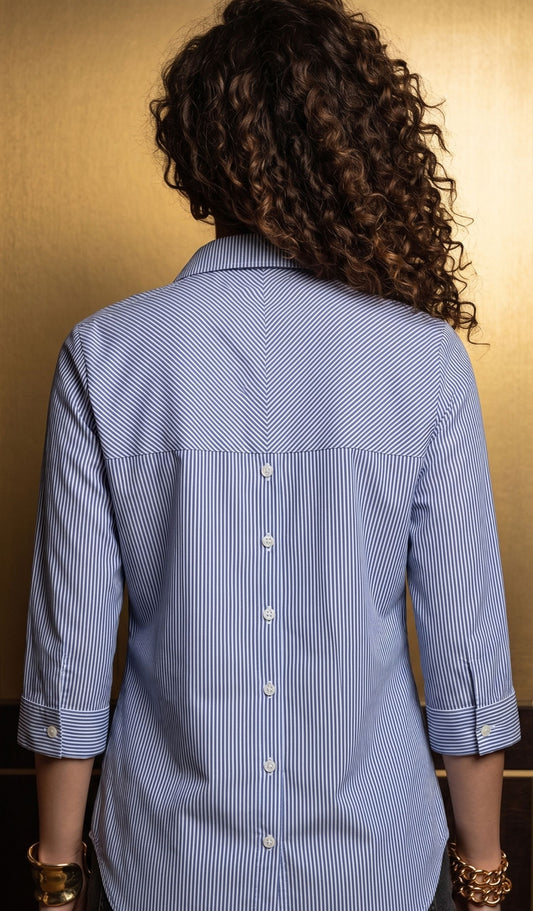 Elegant Cotton Styles | Chic India Cotton Embroidered Shirt