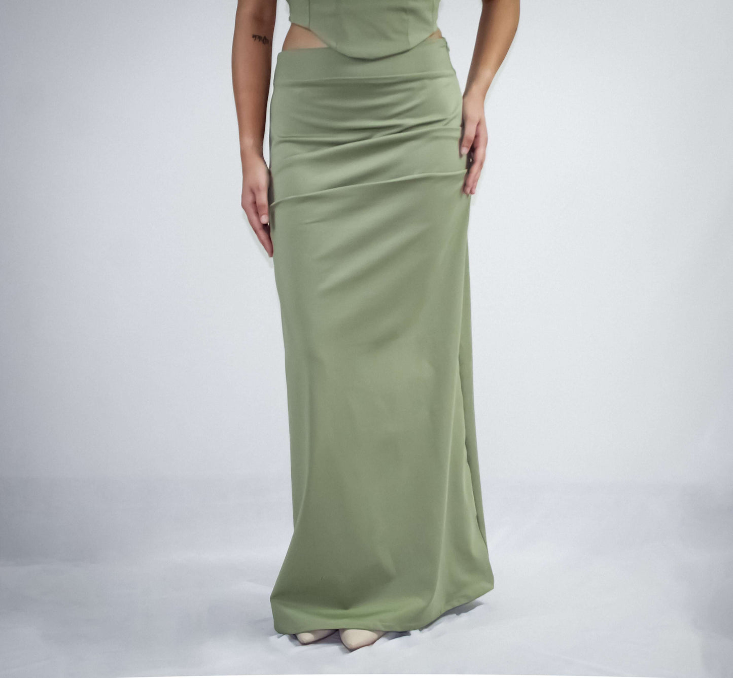 Oléna Muse — Sage Green (serene, grounded) - Chic India