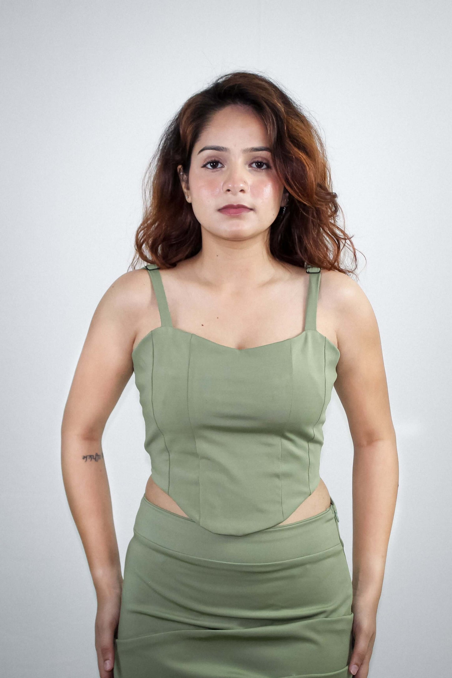 Oléna Muse — Sage Green (serene, grounded) - Chic India