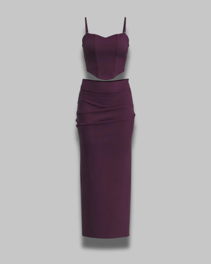 Merlot Muse – Inspired by the rich wine tone. - Chic India