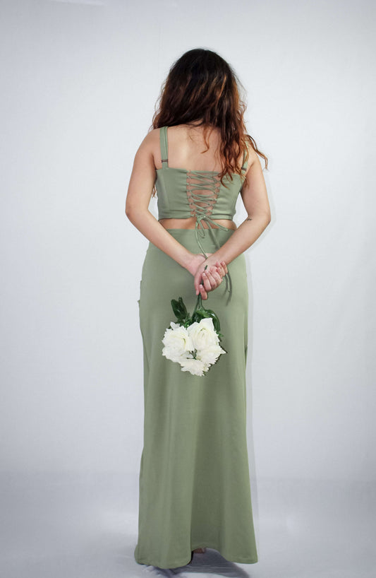 Oléna Muse — Sage Green (serene, grounded) - Chic India