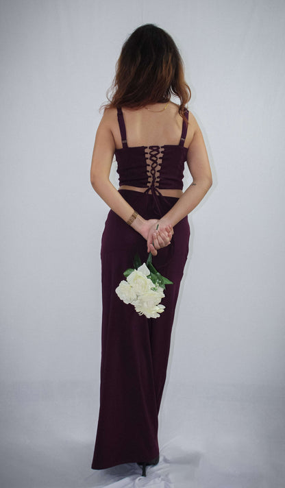 Merlot Muse – Inspired by the rich wine tone. - Chic India