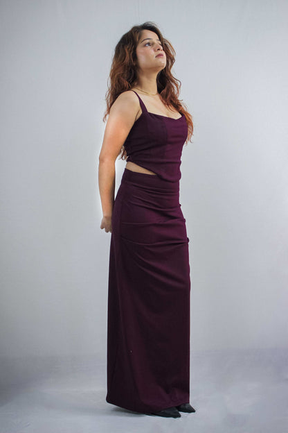 Merlot Muse – Inspired by the rich wine tone. - Chic India