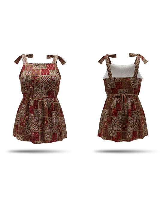 Women's Printed Summer Tops (Tie-Shoulder) - Just ₹999